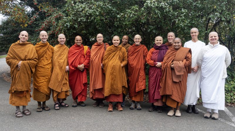 Celebrating the growing Pacific Northwest monastic sangha!